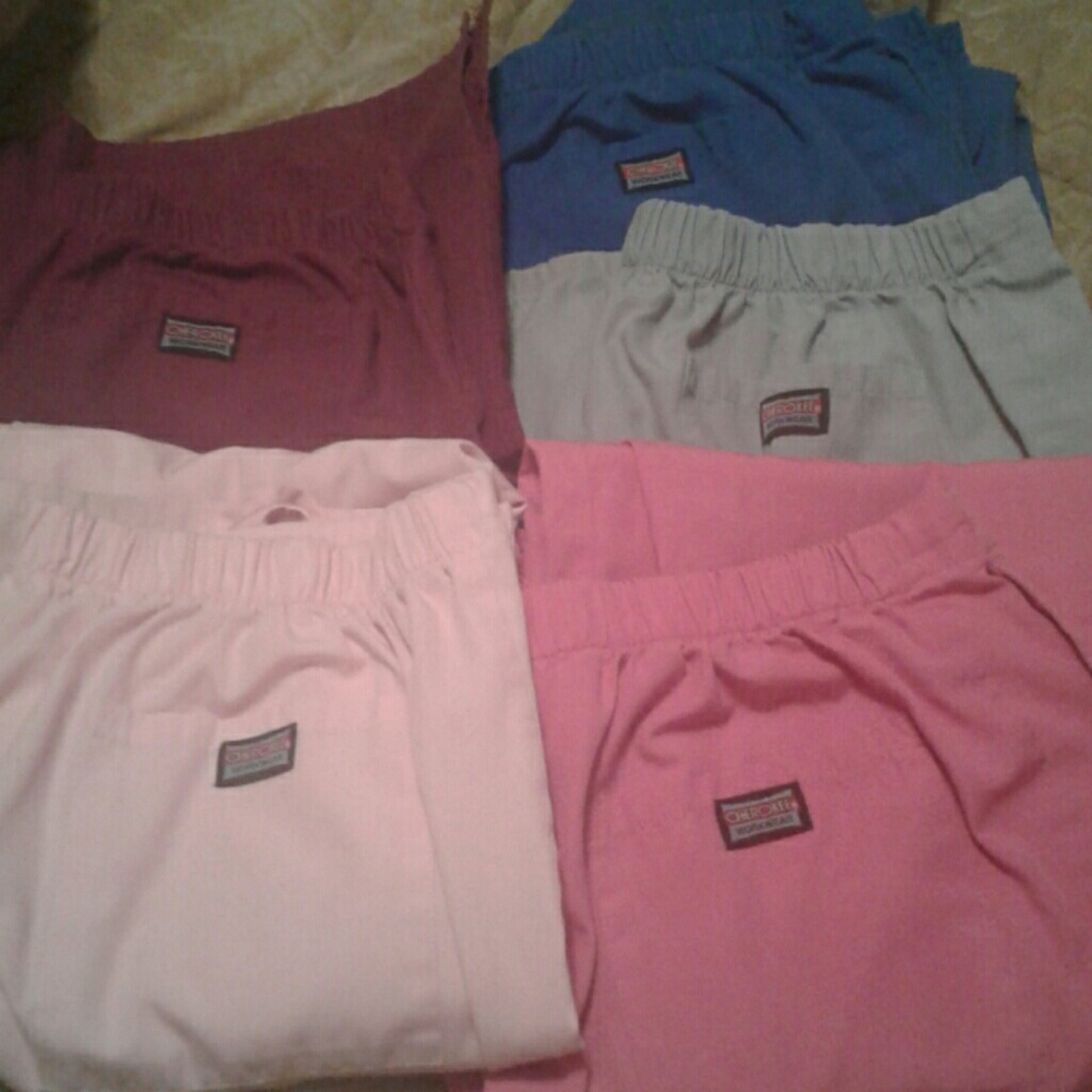 Small petite scrub pants